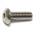 Midwest Fastener #8-32 Socket Head Cap Screw, 18-8 Stainless Steel, 1/2 in Length, 20 PK 72046